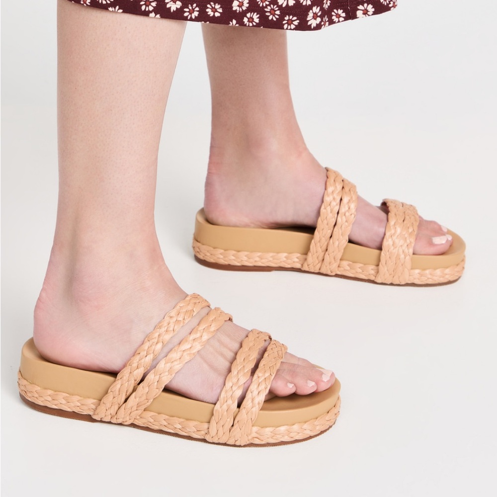 Kaanas Catalinas Raffia Pool Slide size 7